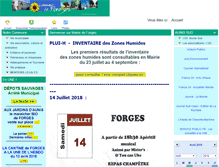 Tablet Screenshot of mairie-forges.fr